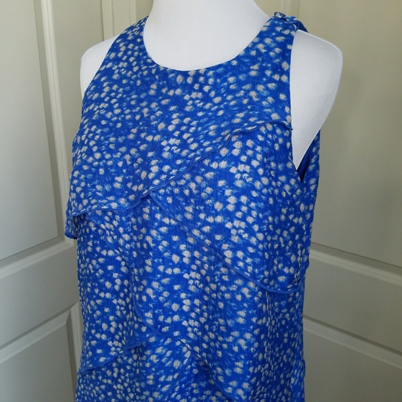 Ann Taylor Silk Flutter Dress, 6 - Picture 6 of 6